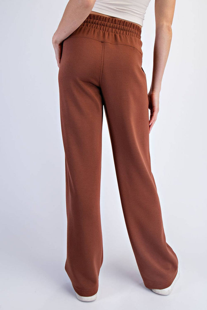 RAE MODE MODAL SCUBA STRAIGHT PANT - SAGE LEAF