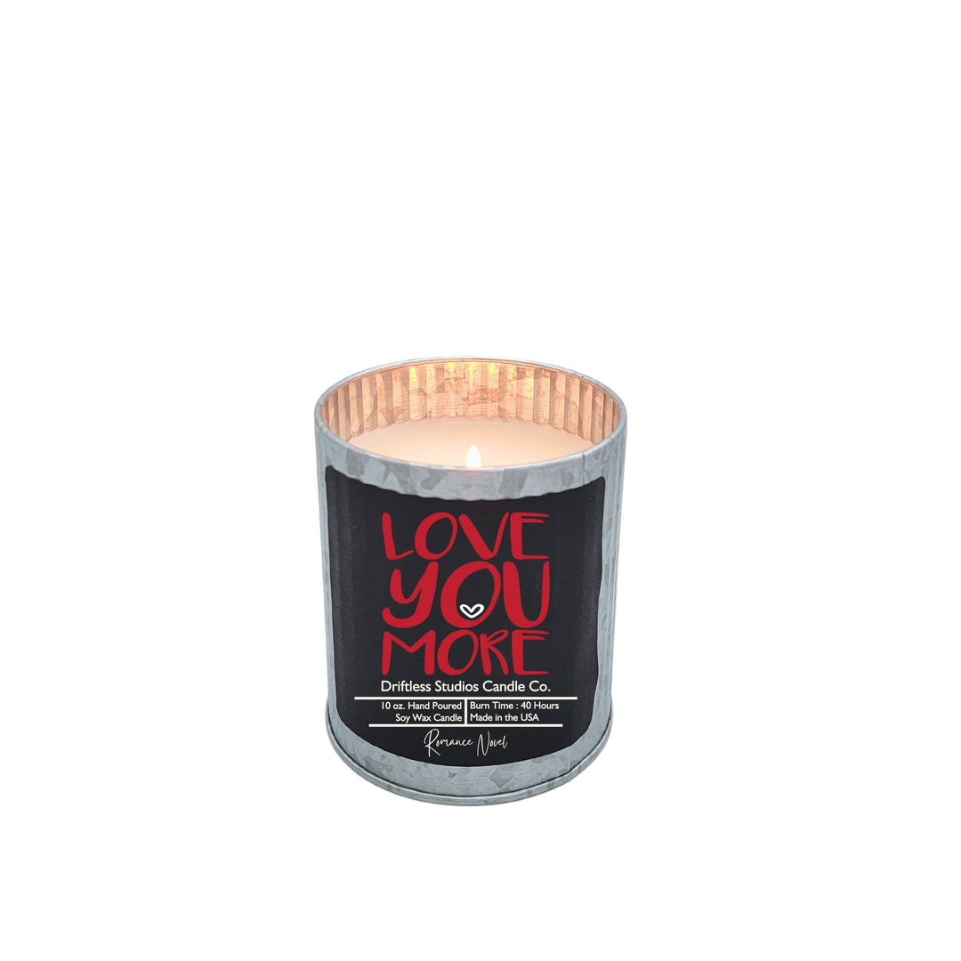 Love you more Valentines Farmhouse Candle - Valentines Gifts