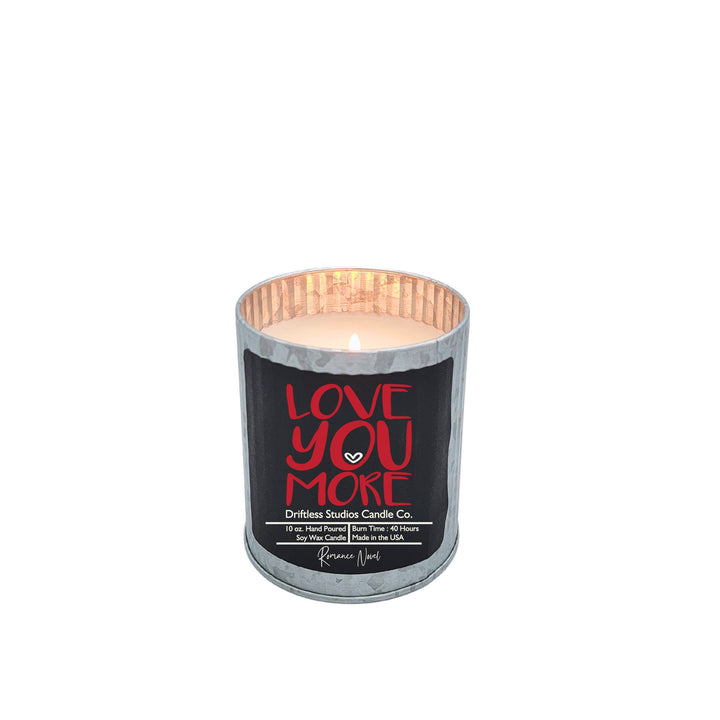 Love you more Valentines Farmhouse Candle - Valentines Gifts