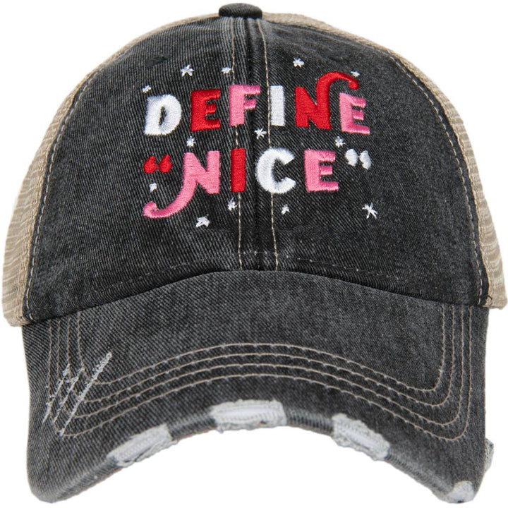 Define Nice Christmas Trucker Hat