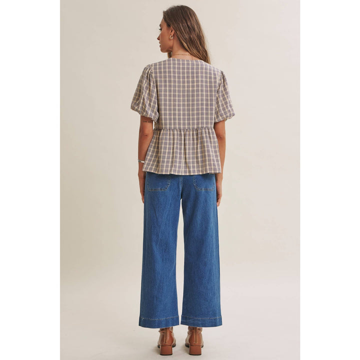 Country Charm Embroidered Blouse