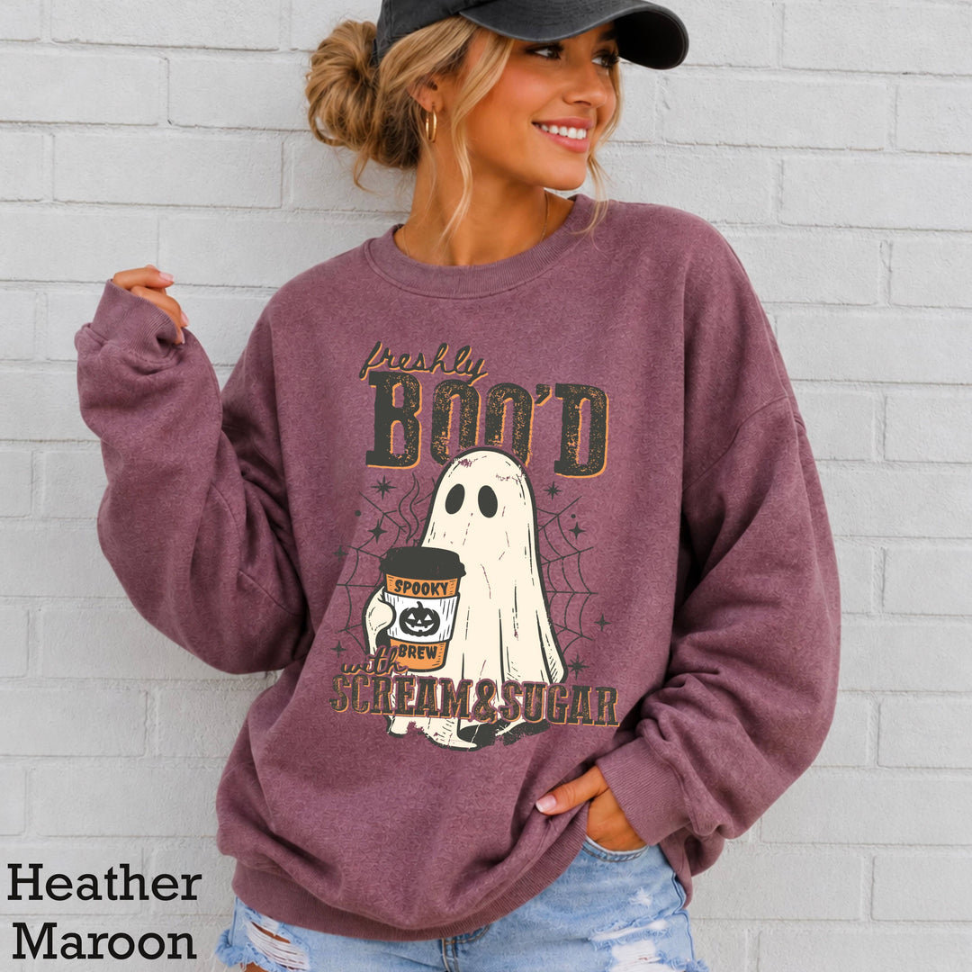 Freshly Boo’d Halloween Sweatshirt | Gildan Brand
