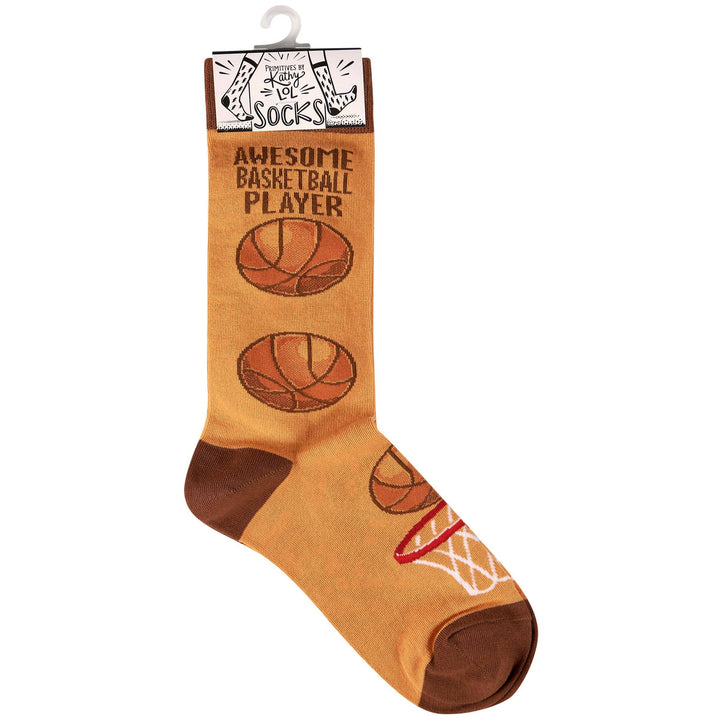 Awesome Basketball Player Socks