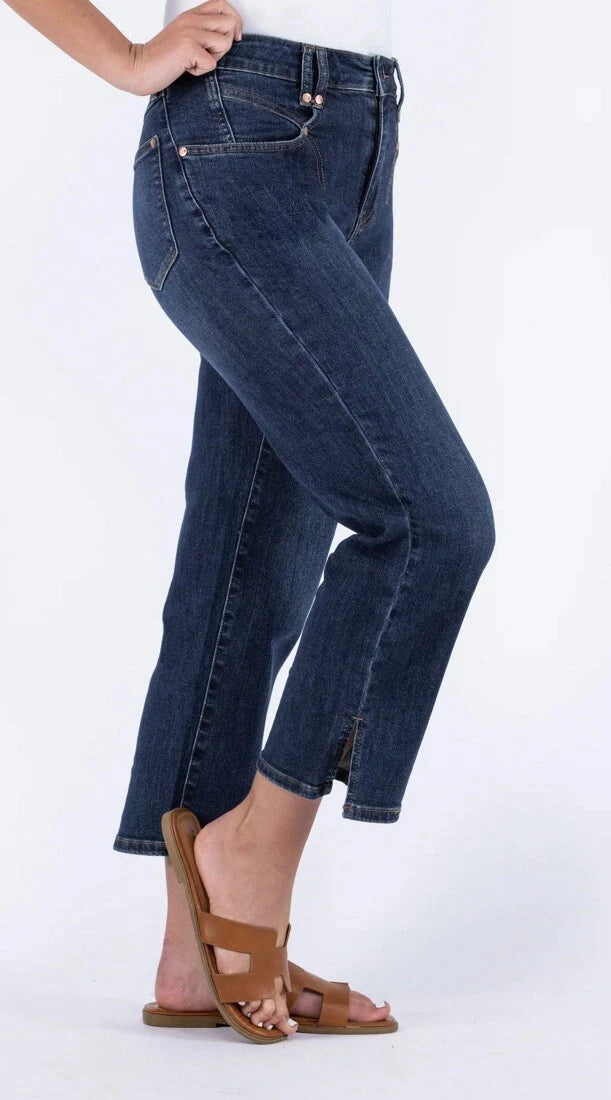 Judy Blue Center Stage High Rise Cropped Denim