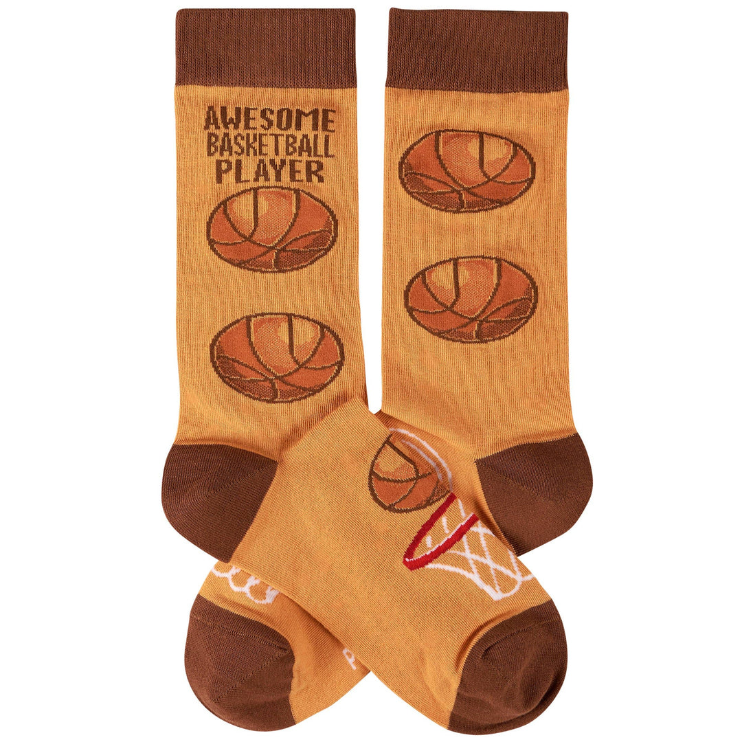 Awesome Basketball Player Socks