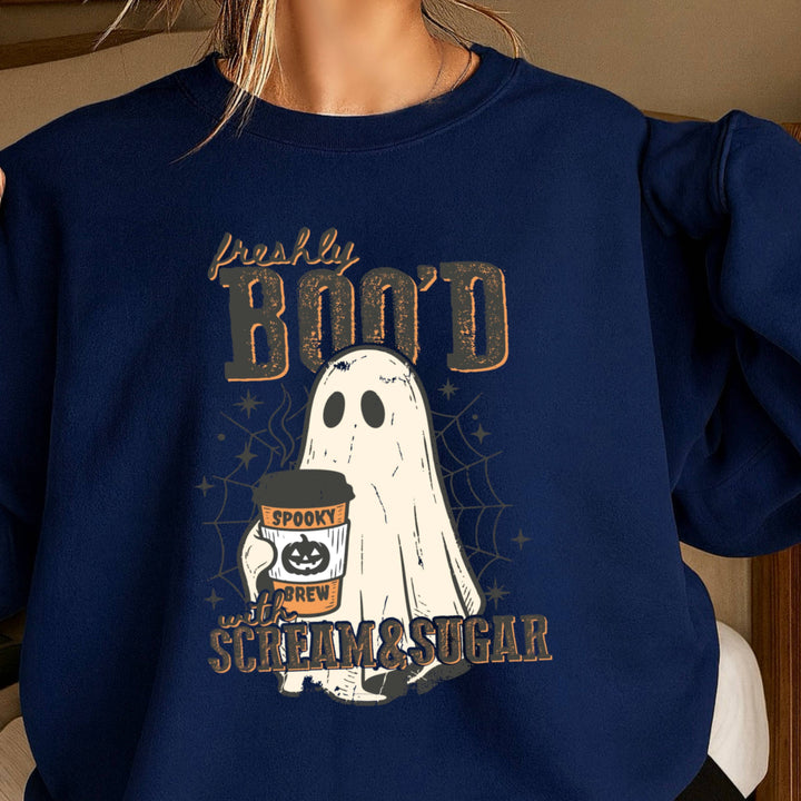 Freshly Boo’d Halloween Sweatshirt | Gildan Brand