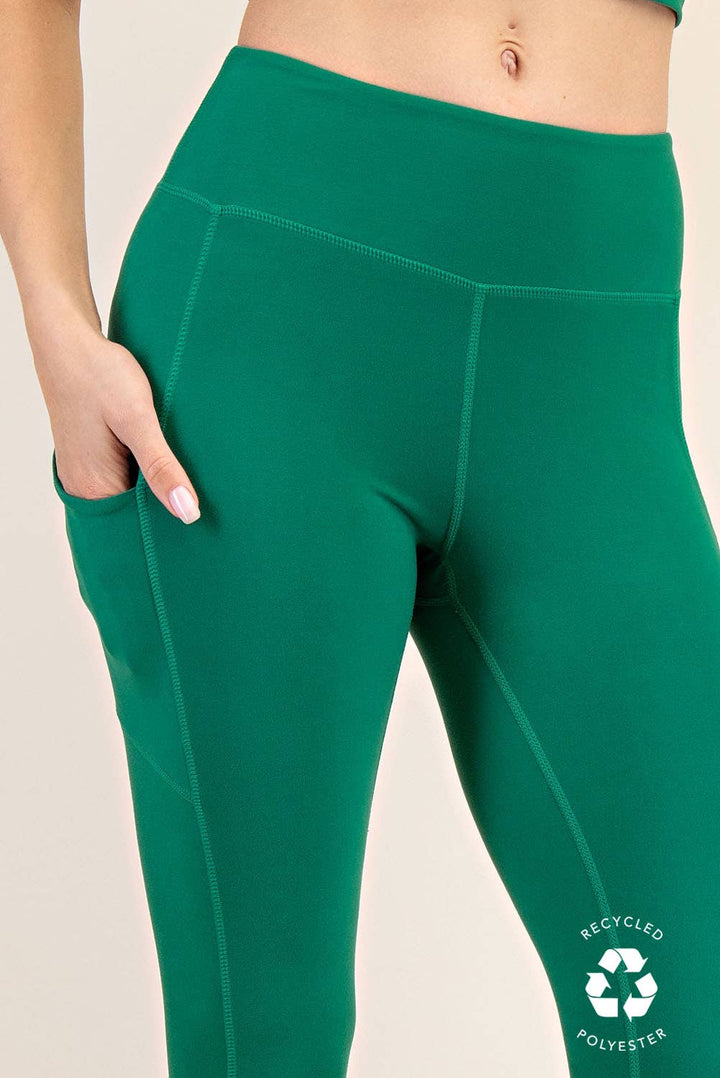 RAE MODE BUTTER BASIC LEGGING WITH POCKETS - FROSTED MULBERRY