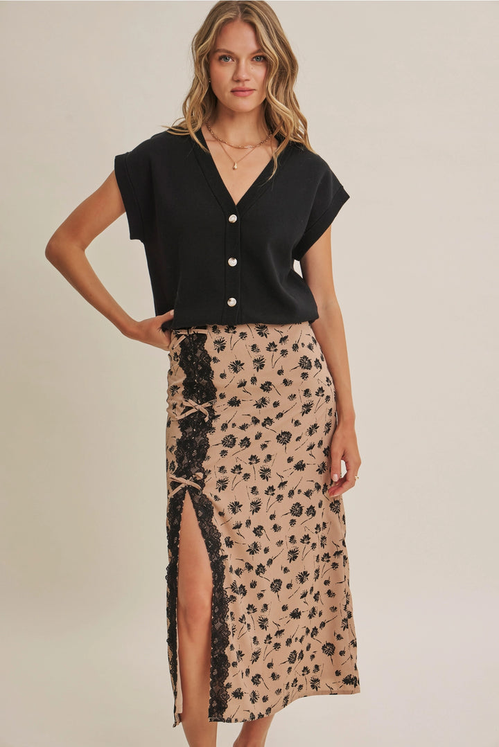 Wear it Your Way Sweater Vest - Black
