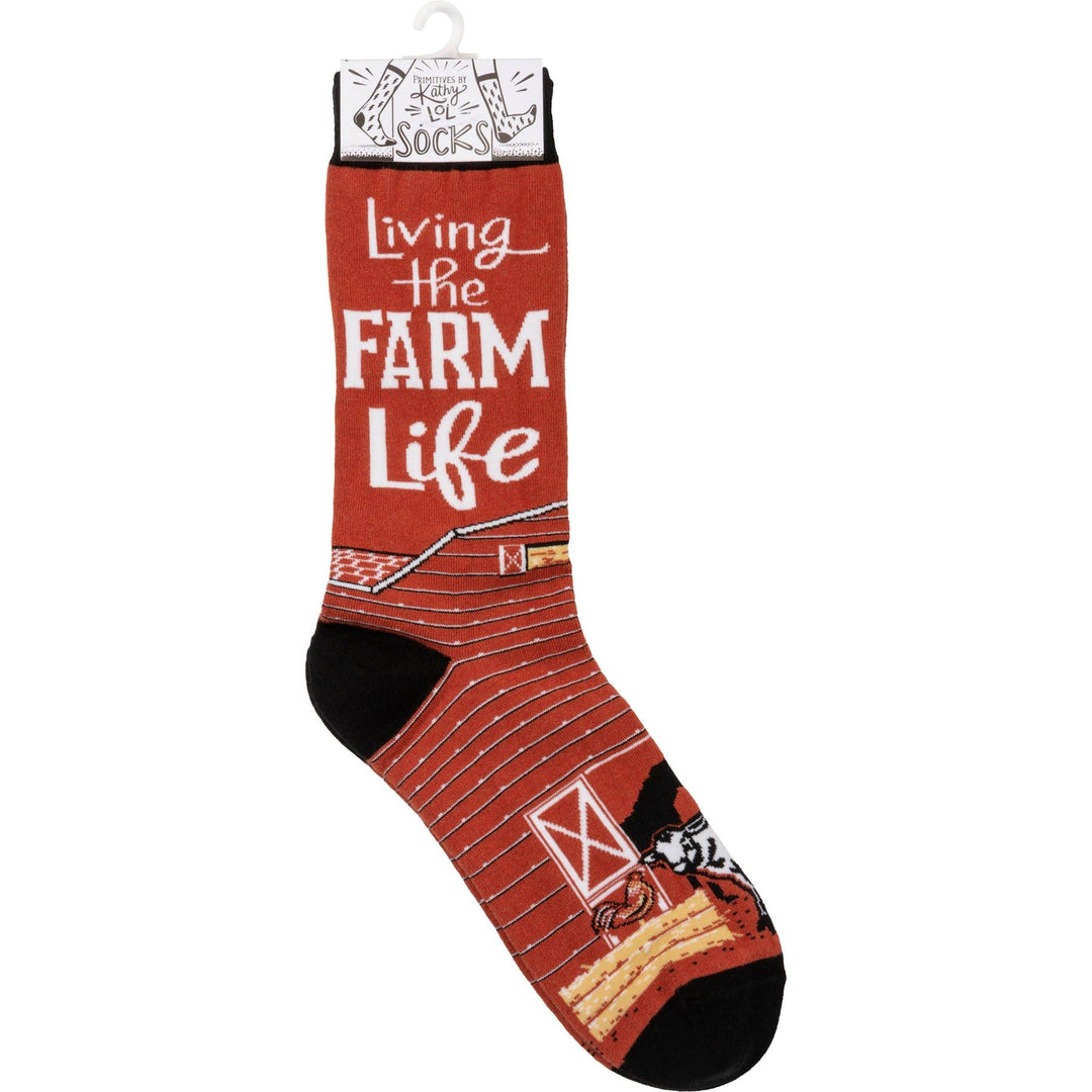 Living The Farm Life Socks