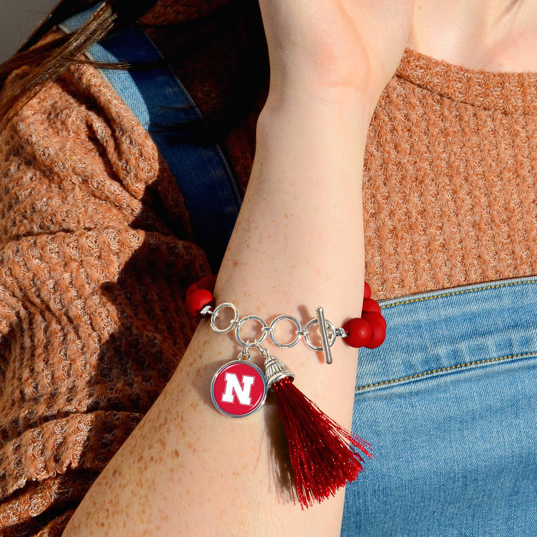 Nebraska Cornhuskers No Strings Attached Bracelet