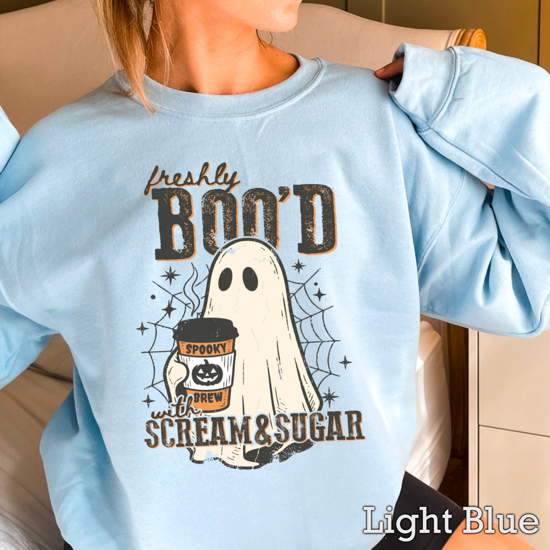 Freshly Boo’d Halloween Sweatshirt | Gildan Brand