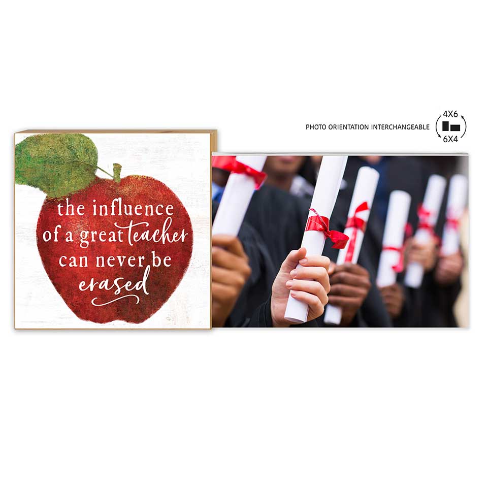 The Influence of a Great Teacher Floating Photo Frame