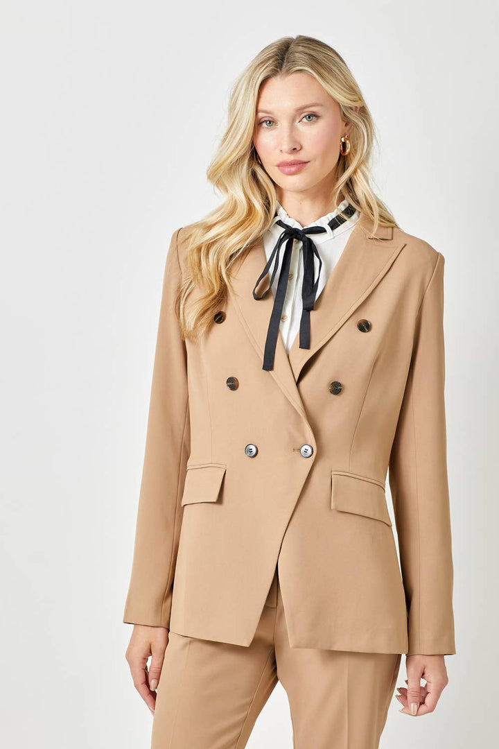 The Career Goals Double Breasted Blazer