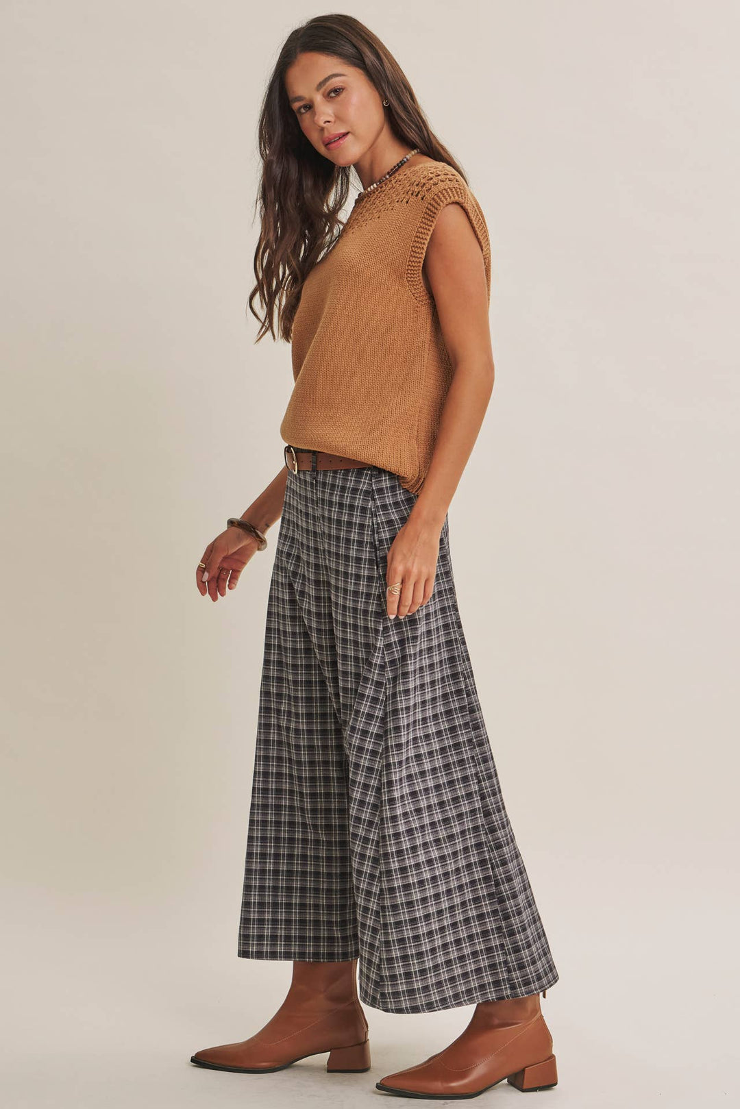 Weekend in Tuscany Open-Knit Sweater Top – 3 Colors
