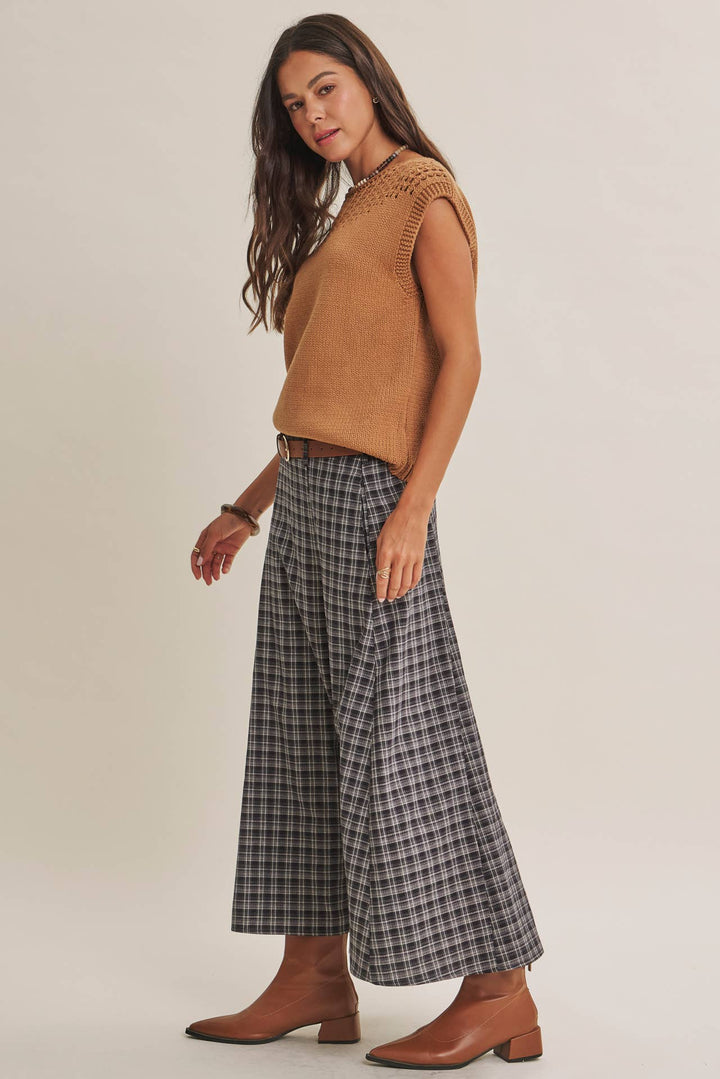 Weekend in Tuscany Open-Knit Sweater Top – 3 Colors