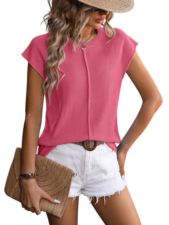 Knitted Casual Sweater Vest - in 3 colors!