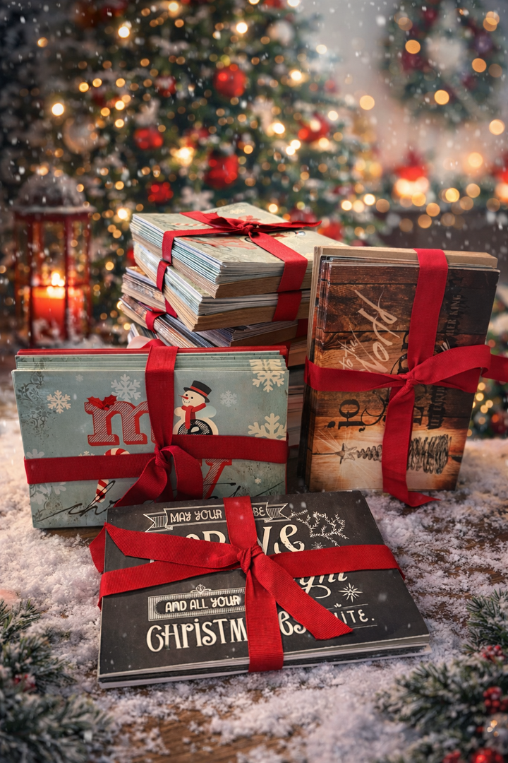 8.5x5.5 Holiday Greeting Cards - 20 pk w/ Envelopes