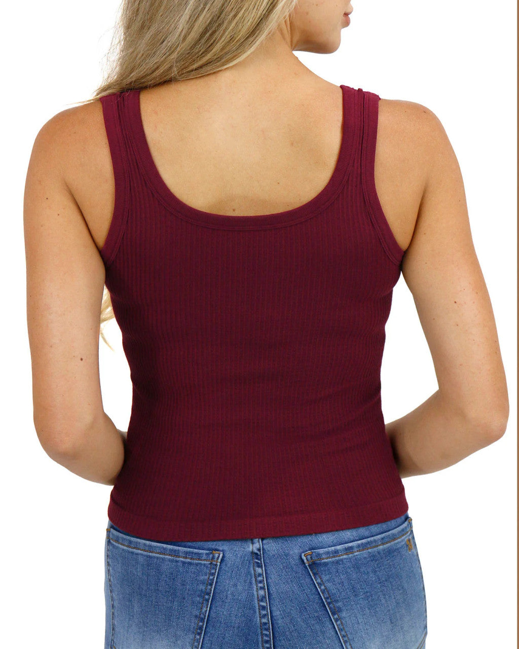 Grace and Lace- Red Wine Brami Tank