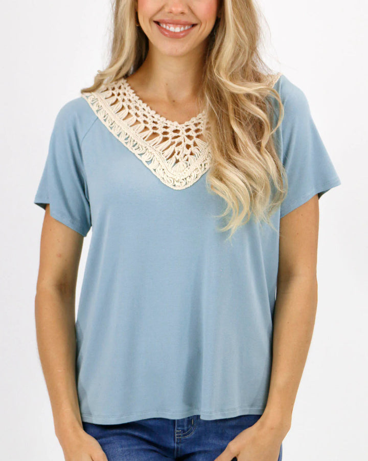 Grace and Lace- Calia Crochet Top