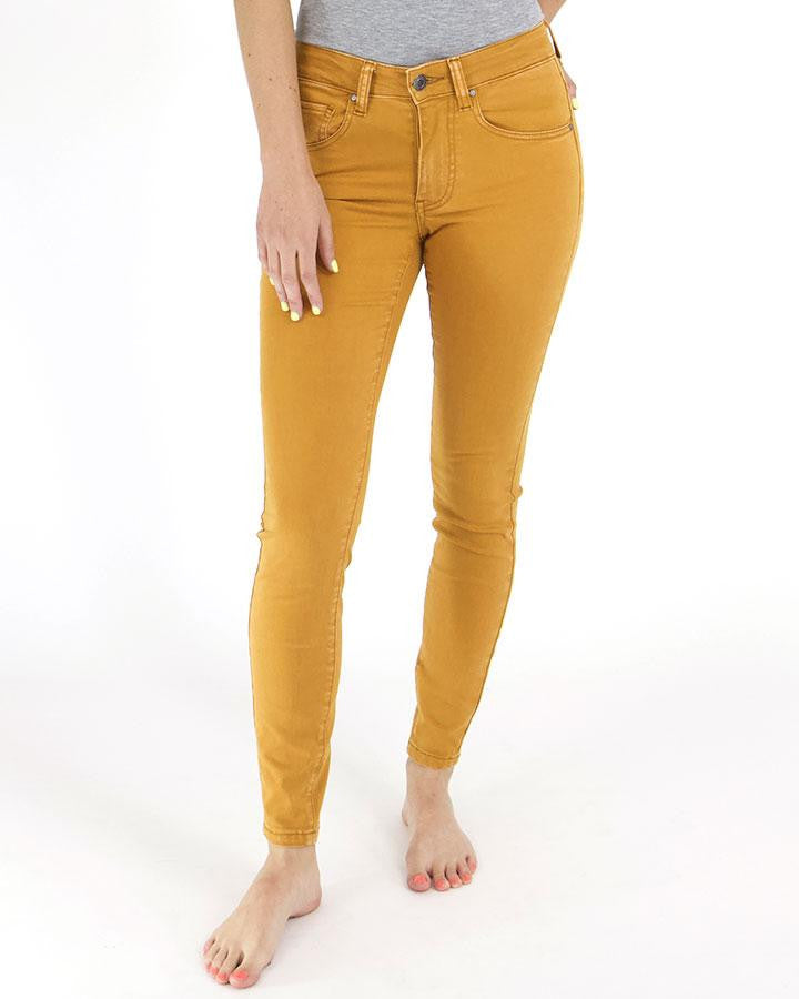 Grace and Lace Colored Jeggings Mustard