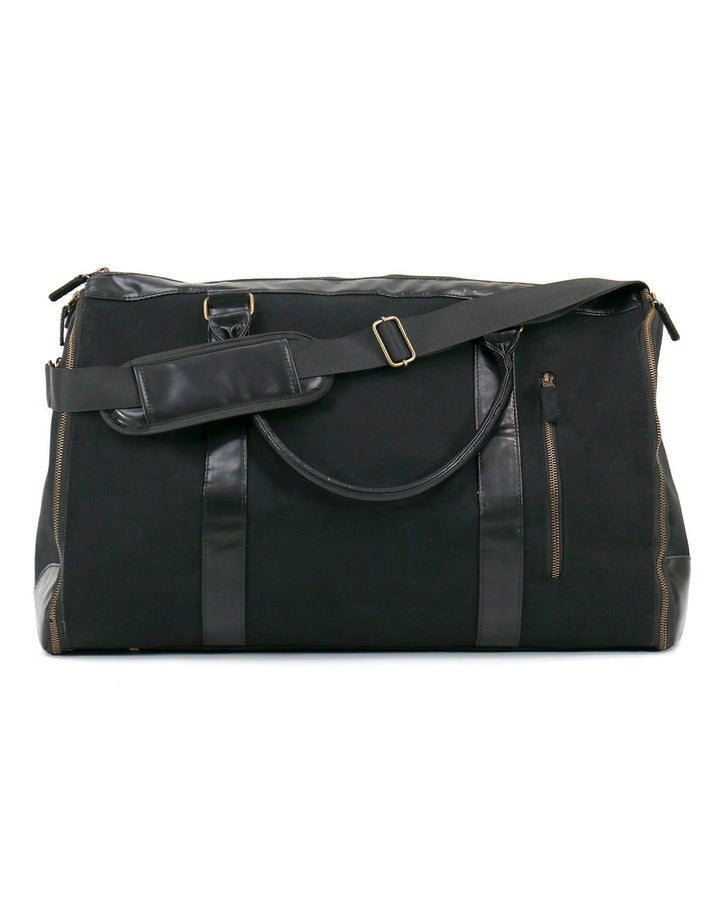 Duffle Garment Bag in Black