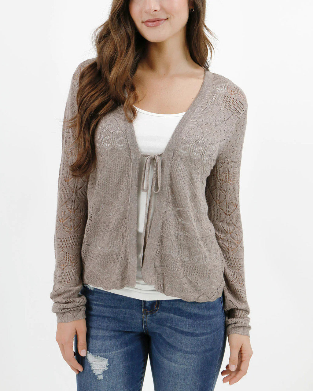 Grace and Lace- Elle Tie Cardi