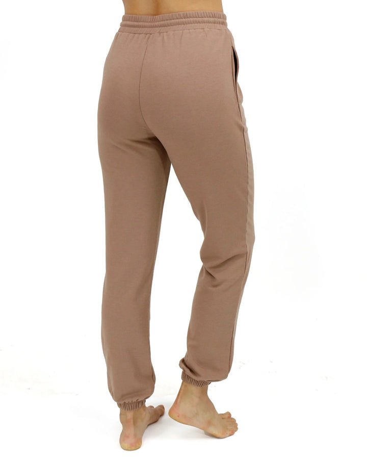 Grace and Lace- Signature Soft Sweatpants in Toffee