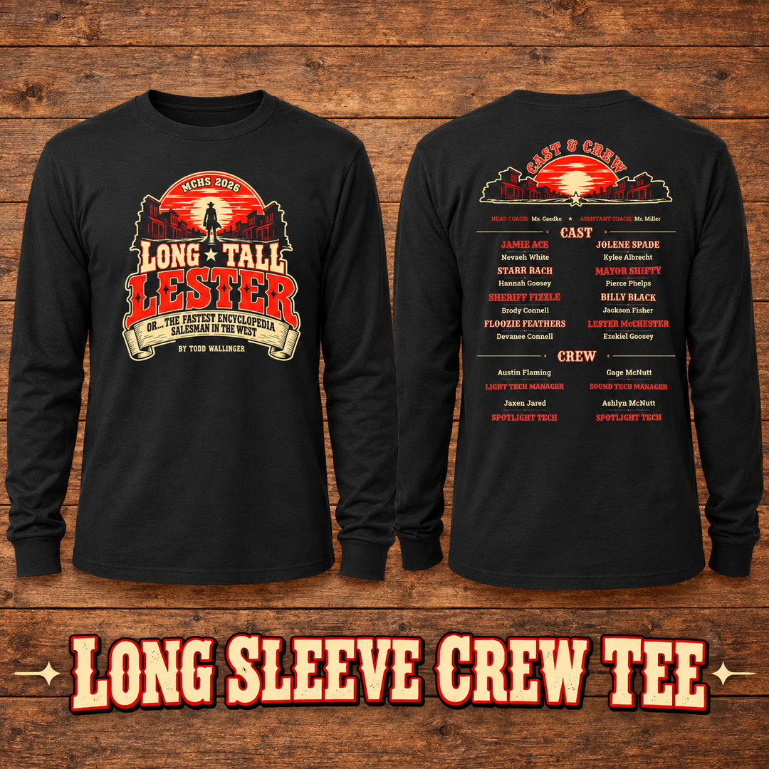 MCHS ONE-ACTS 2026 Unisex Tee/Hoody/Crew Fundraiser