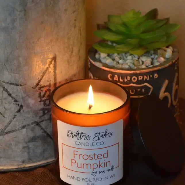 Driftless Studios-Frosted Pumpkin Candle