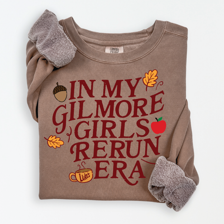 Pre-order ONLY! Gilmore Girls Rerun Era Crew Sweatshirt - Available in several colors!