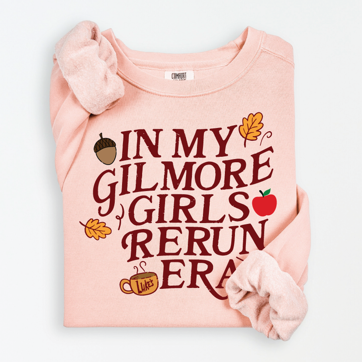 Pre-order ONLY! Gilmore Girls Rerun Era Crew Sweatshirt - Available in several colors!