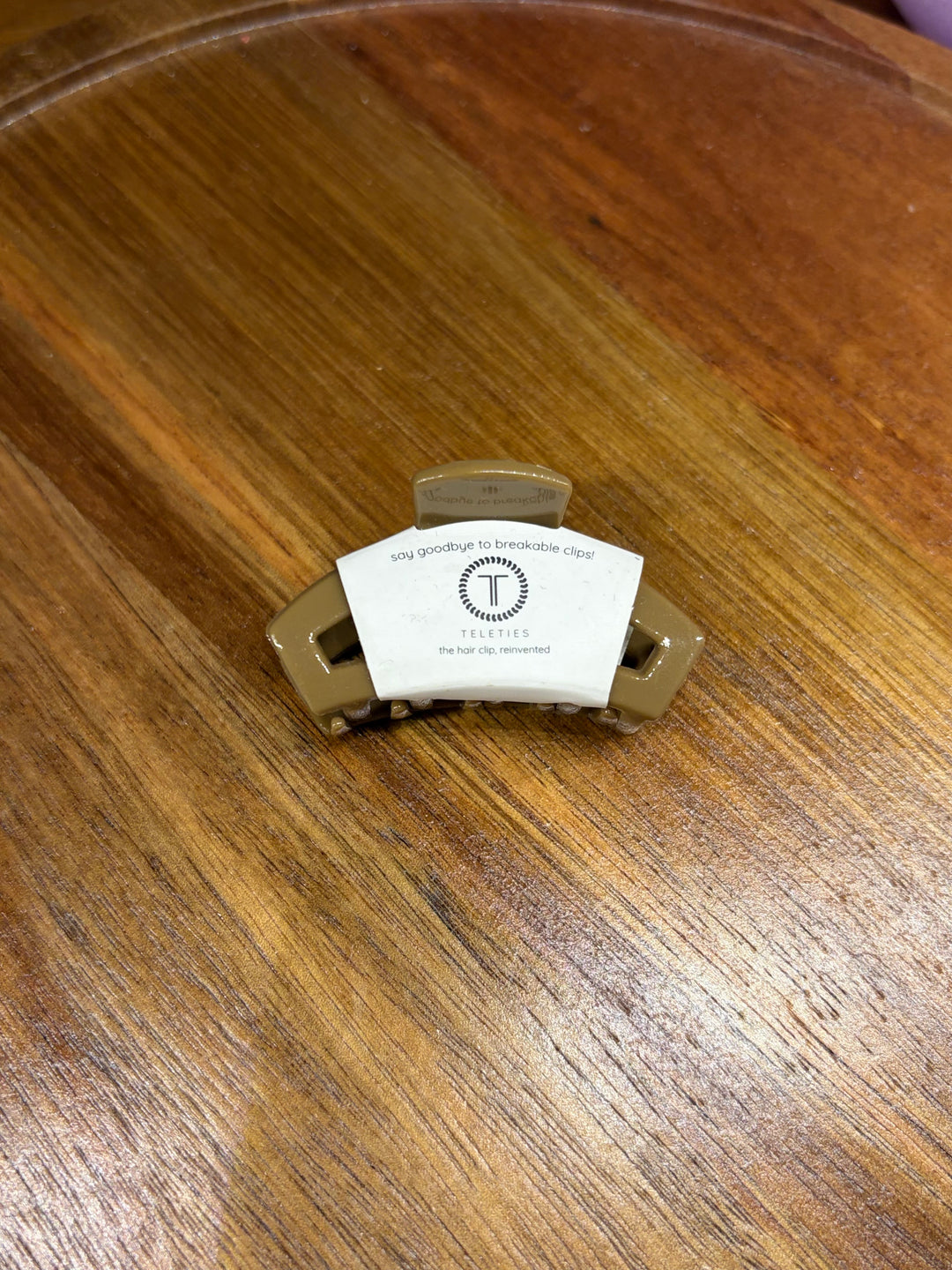 Open Claw Clip| Tiny| Caramel