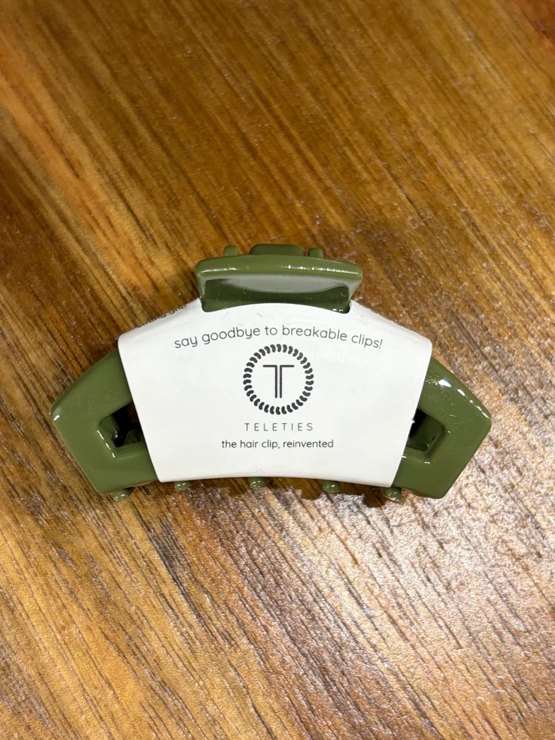 Open Claw Clip| Tiny| Olive