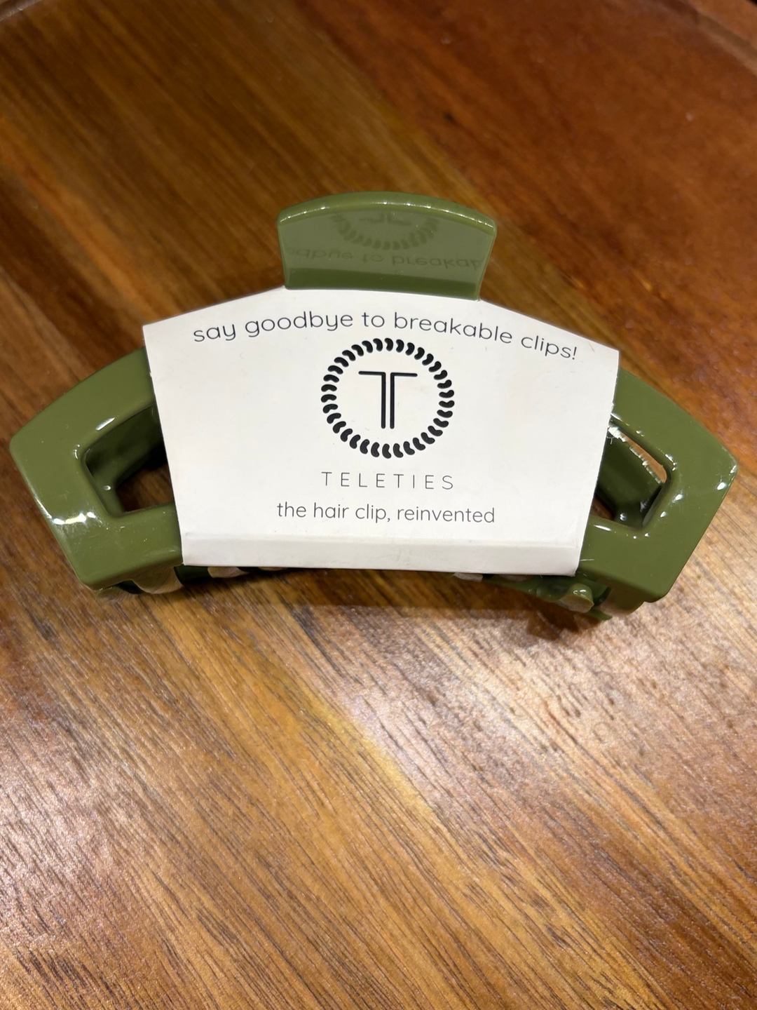 Open Claw Clip| Medium| Olive