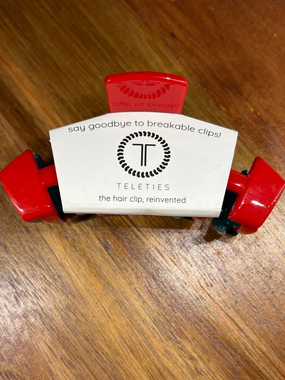 Claw Clip| Medium| Red and Green