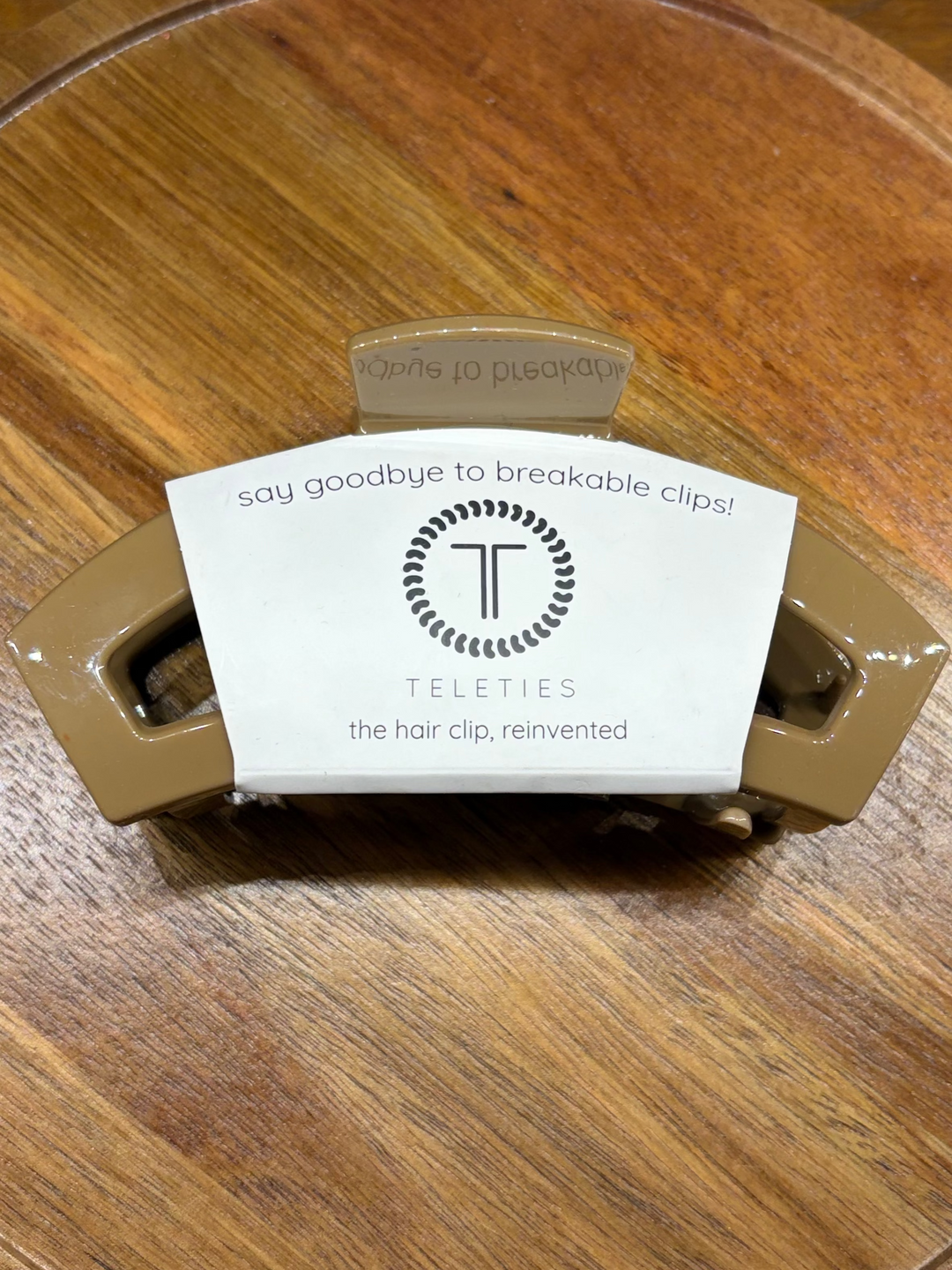 Open Claw Clip| Large| Caramel
