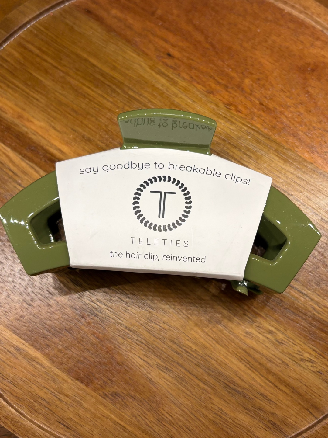 Open Claw Clip| Large| Olive