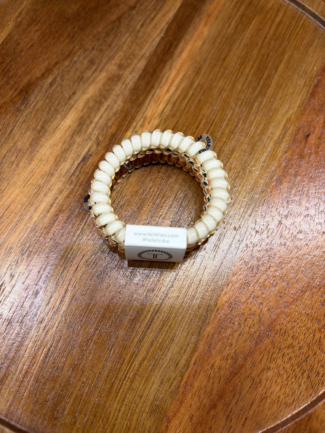 Upstage Beige Small Hair Ties