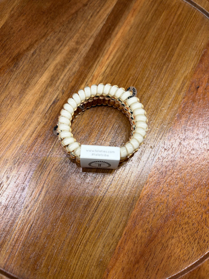 Upstage Beige Small Hair Ties