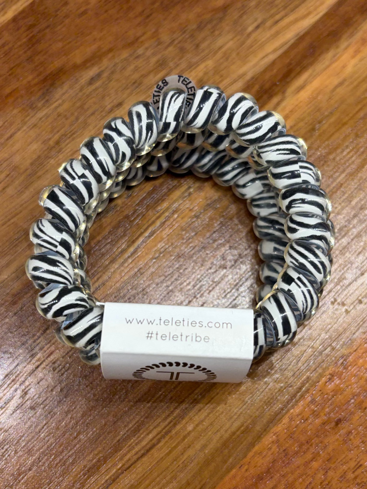 Zebra Large Hair Ties