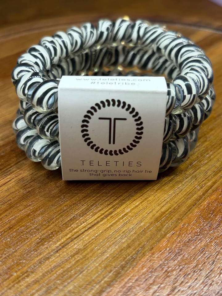 Zebra Large Hair Ties