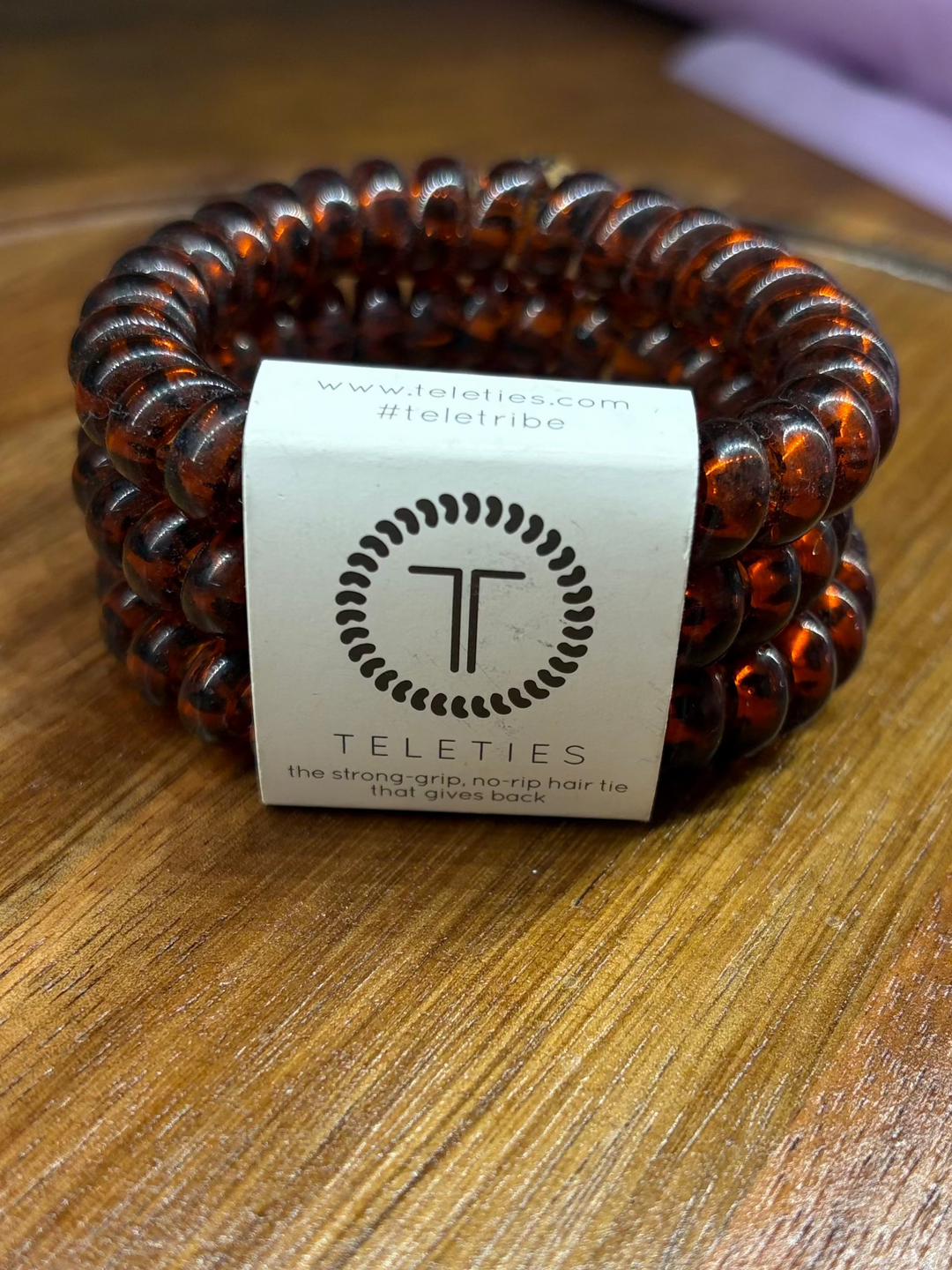 Tortoise Large Hair Ties