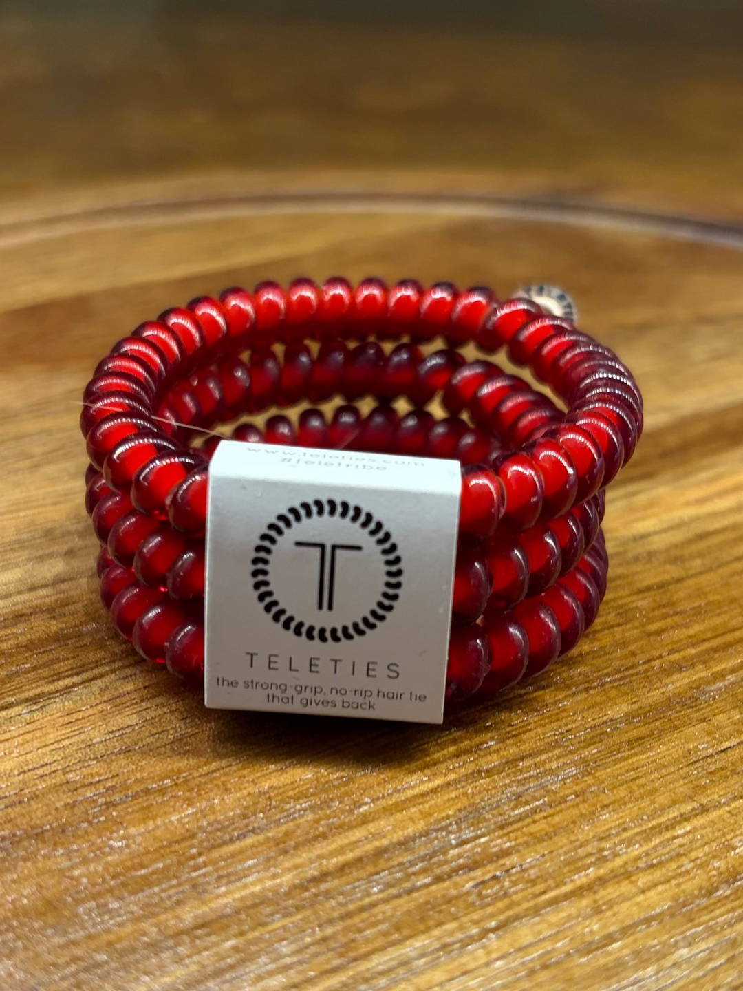Scarlet Red Small Hair Ties