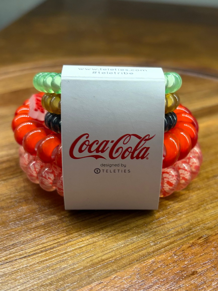 Coke is it! Large & Small Hair Ties