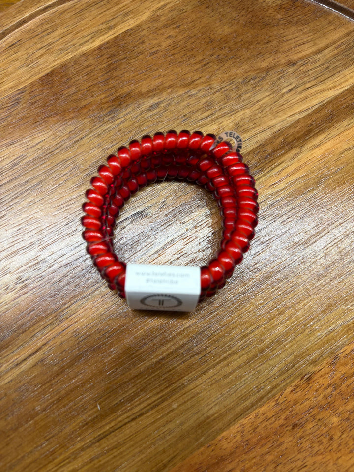 Scarlet Red Small Hair Ties