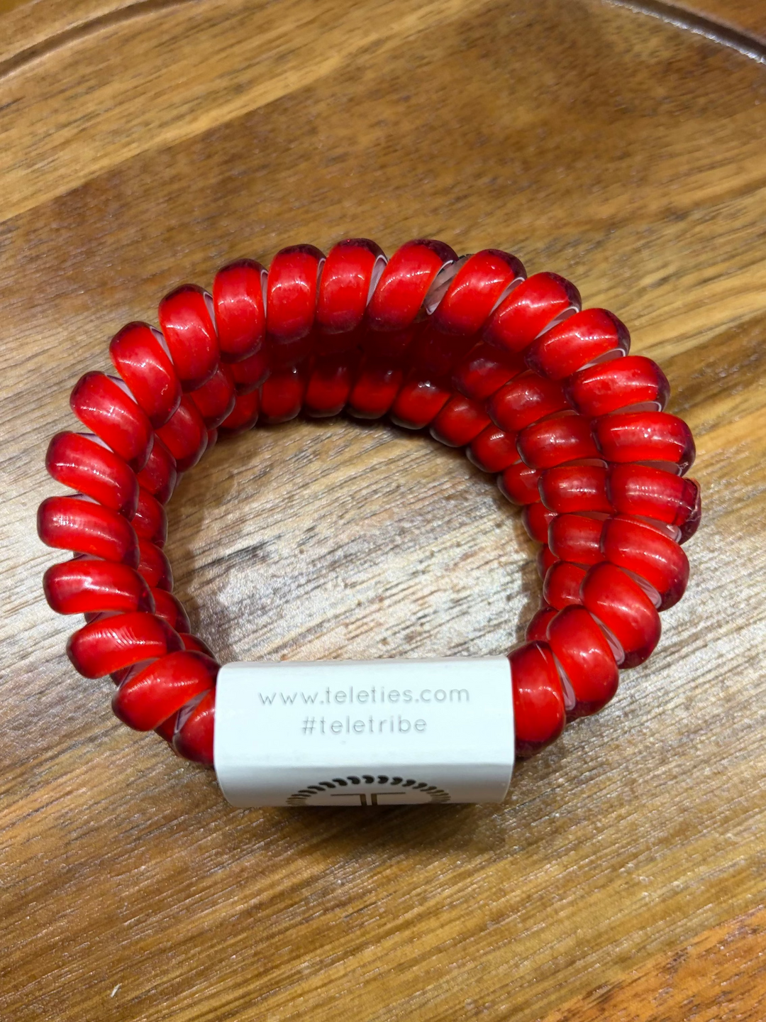 Scarlet Red Large Hair Ties