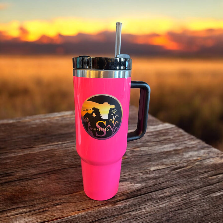 Stapleton Logo Neon Insulated Tumbler Cup - 40 oz. - 4 colors