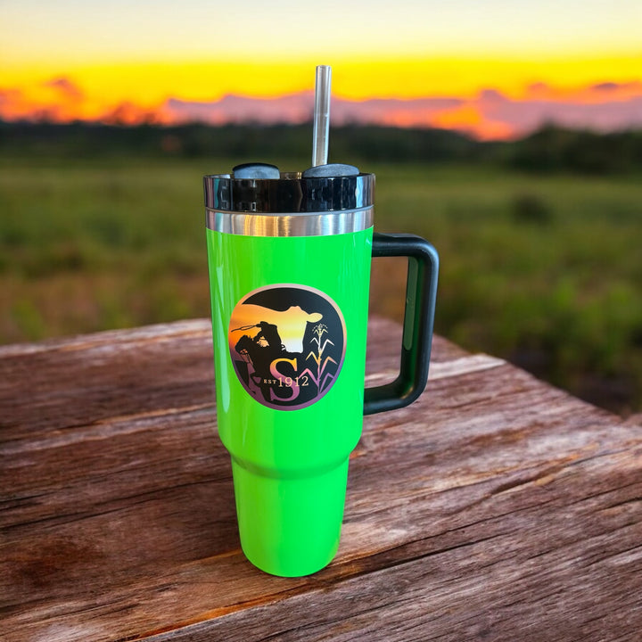 Stapleton Logo Neon Insulated Tumbler Cup - 40 oz. - 4 colors