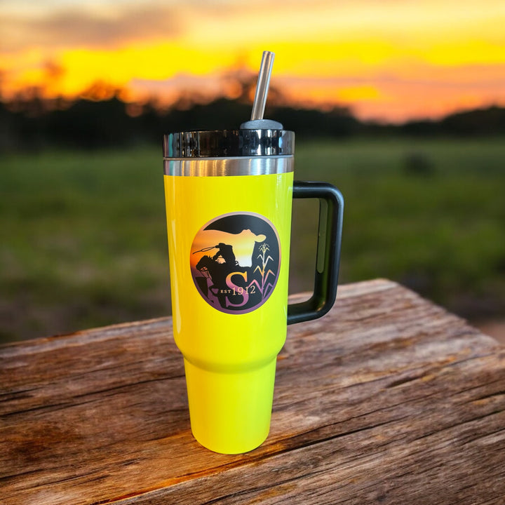 Stapleton Logo Neon Insulated Tumbler Cup - 40 oz. - 4 colors