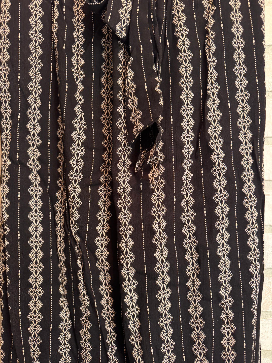 Wanderlust Printed Tie-Waist Pants